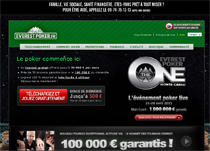 site internet EverestPoker.fr